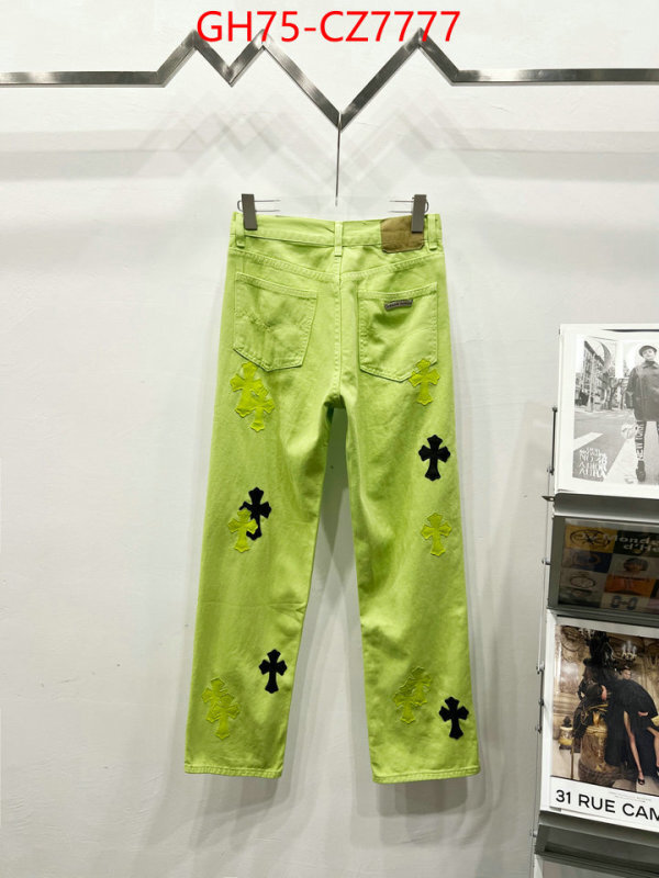 Clothing-Chrome Hearts from china ID: CZ7777 $: 75USD