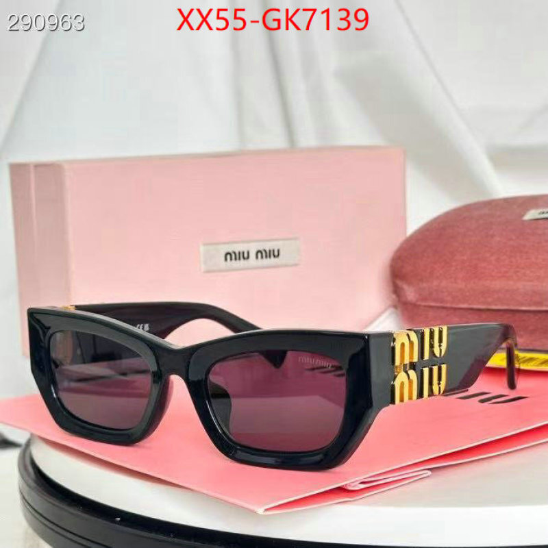 Glasses-Miu Miu shop the best high quality ID: GK7139 $: 55USD