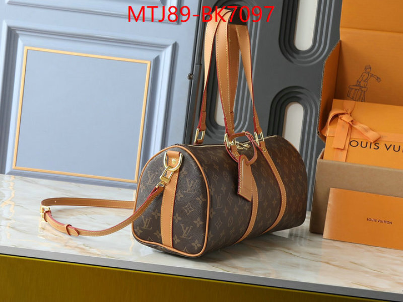 LV Bags(4A)-Keepall BandouliRe 45-50- where quality designer replica ID: BK7097 $: 89USD,