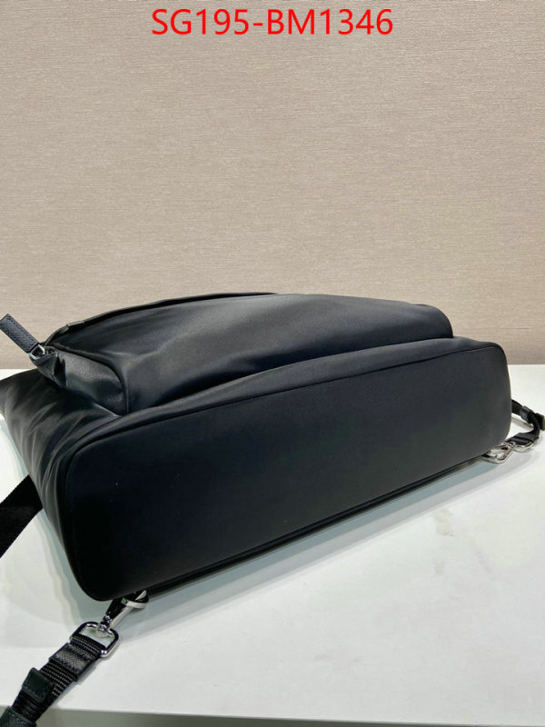Prada Bags(TOP)-Backpack- top grade ID: BM1346 $: 195USD,