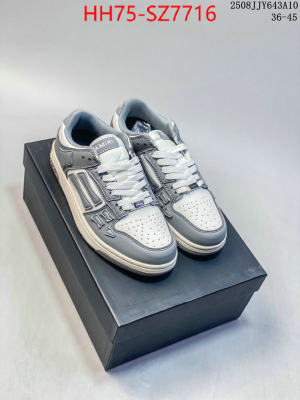 Men Shoes-AMIRI wholesale ID: SZ7716 $: 75USD