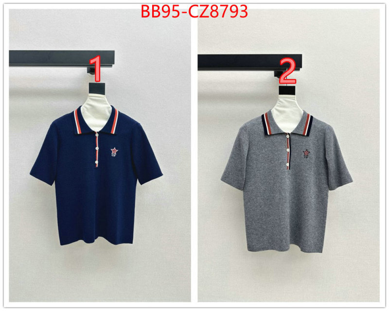 Clothing-Dior designer wholesale replica ID: CZ8793 $: 95USD