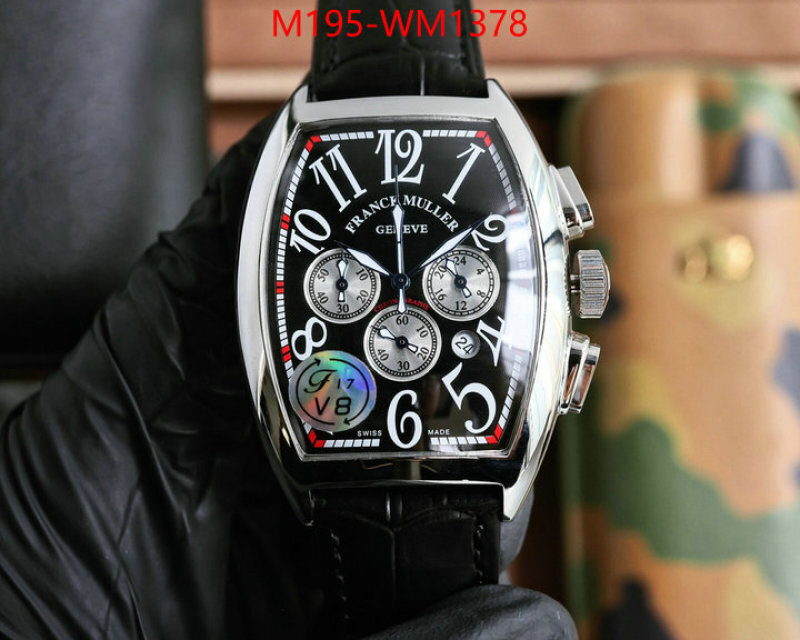 Watch(TOP)-Franck Muller buy luxury 2024 ID: WM1378 $: 195USD