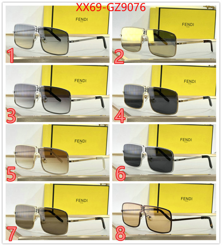 Glasses-Fendi quality aaaaa replica ID: GZ9076 $: 69USD