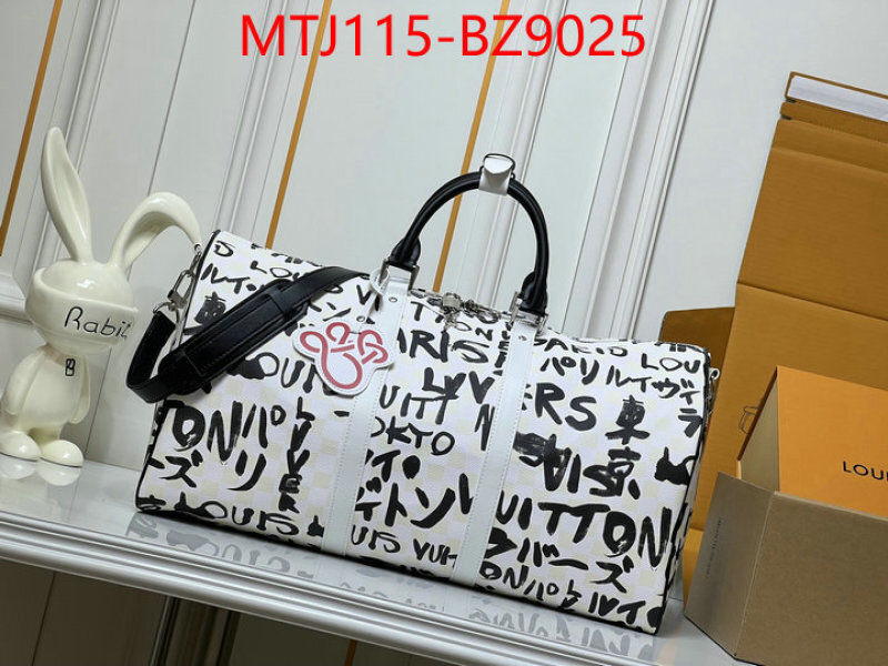 LV Bags(4A)-Keepall BandouliRe 45-50- buy top high quality replica ID: BZ9025 $: 115USD,