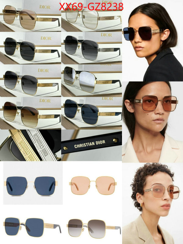 Glasses-Dior aaaaa+ class replica ID: GZ8238 $: 69USD