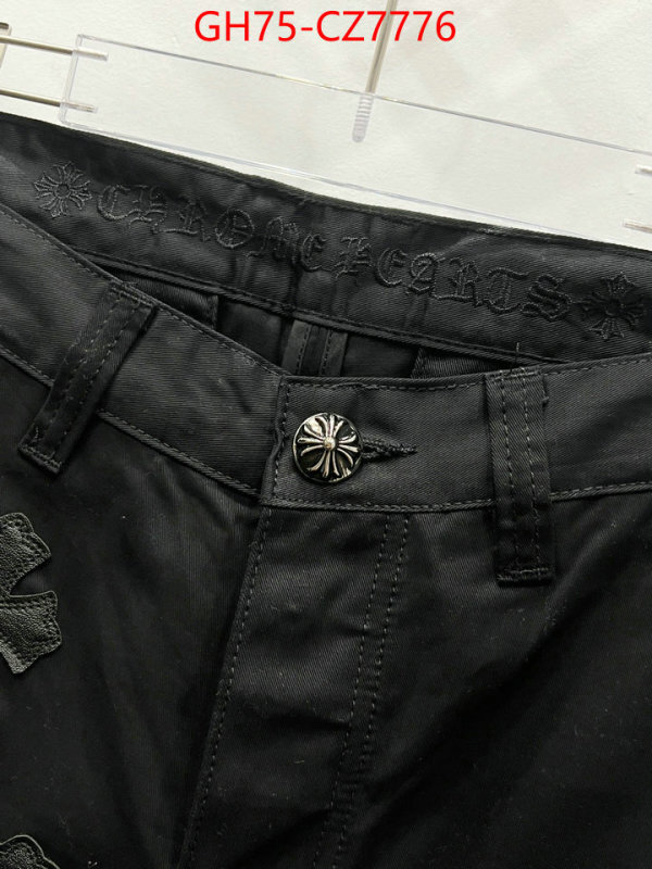 Clothing-Chrome Hearts replica aaaaa+ designer ID: CZ7776 $: 75USD