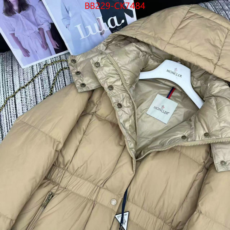 Down jacket Women-Moncler perfect replica ID: CK7484 $: 229USD