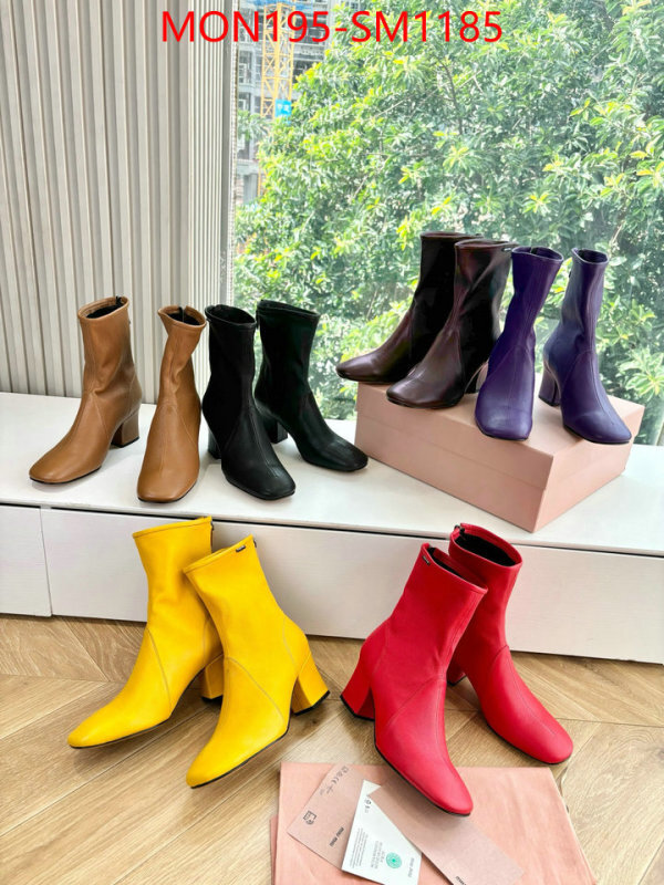 Women Shoes-Miu Miu highest product quality ID: SM1185 $: 195USD