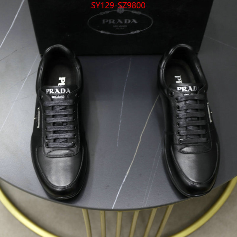 Men shoes-Prada luxury 7 star replica ID: SZ9800 $: 129USD