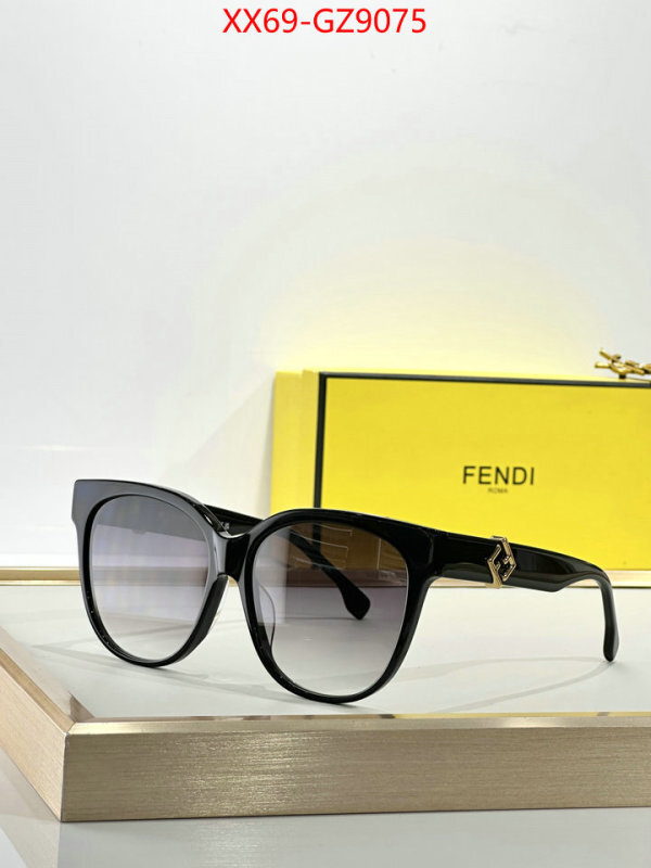 Glasses-Fendi top quality designer replica ID: GZ9075 $: 69USD