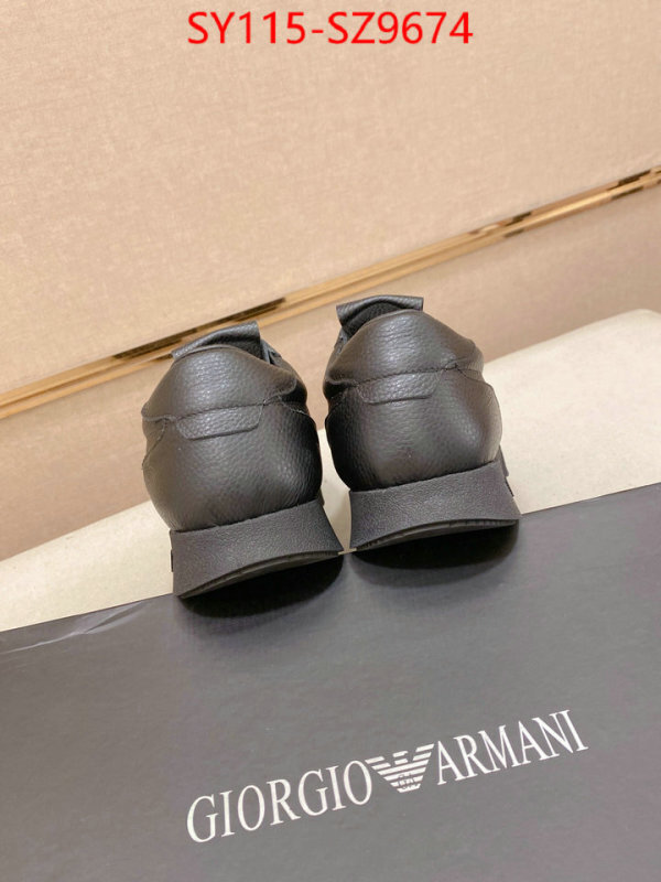 Men shoes-Armani where should i buy replica ID: SZ9674 $: 115USD