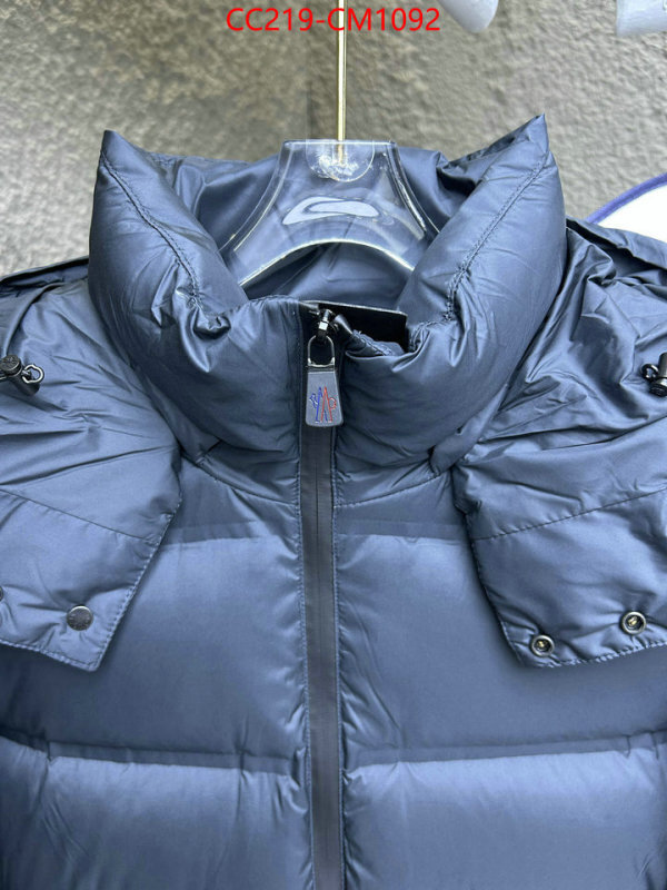 Down jacket Men-Moncler the most popular ID: CM1092 $: 219USD