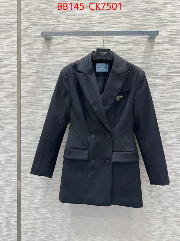 Clothing-Prada 1:1 clone ID: CK7501 $: 145USD