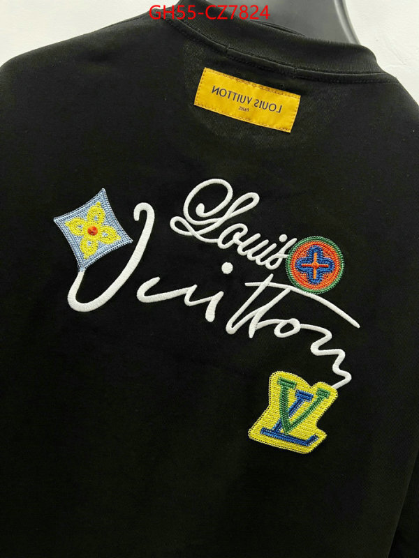 Clothing-LV high quality perfect ID: CZ7824 $: 55USD