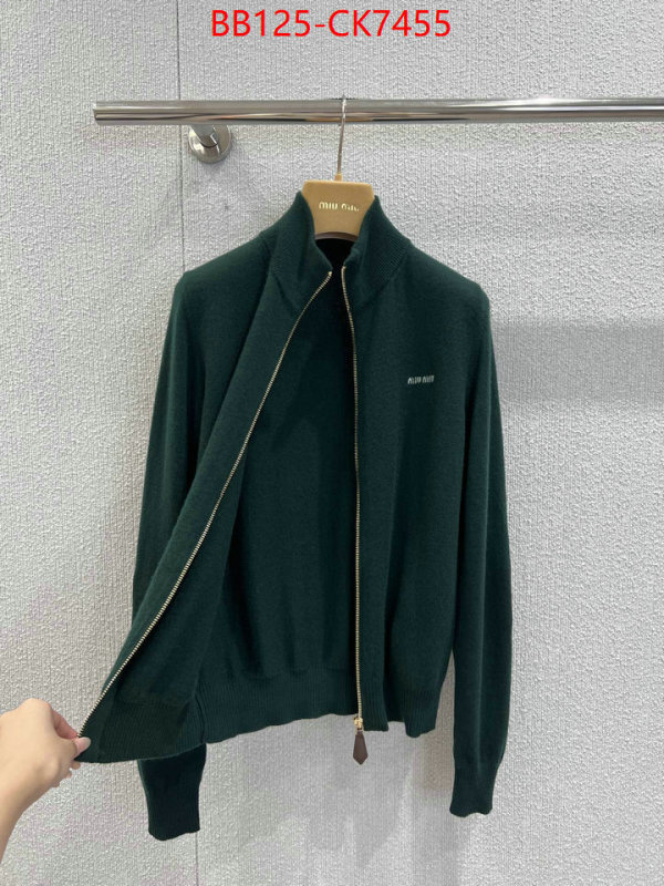 Clothing-MIU MIU luxury ID: CK7455 $: 125USD