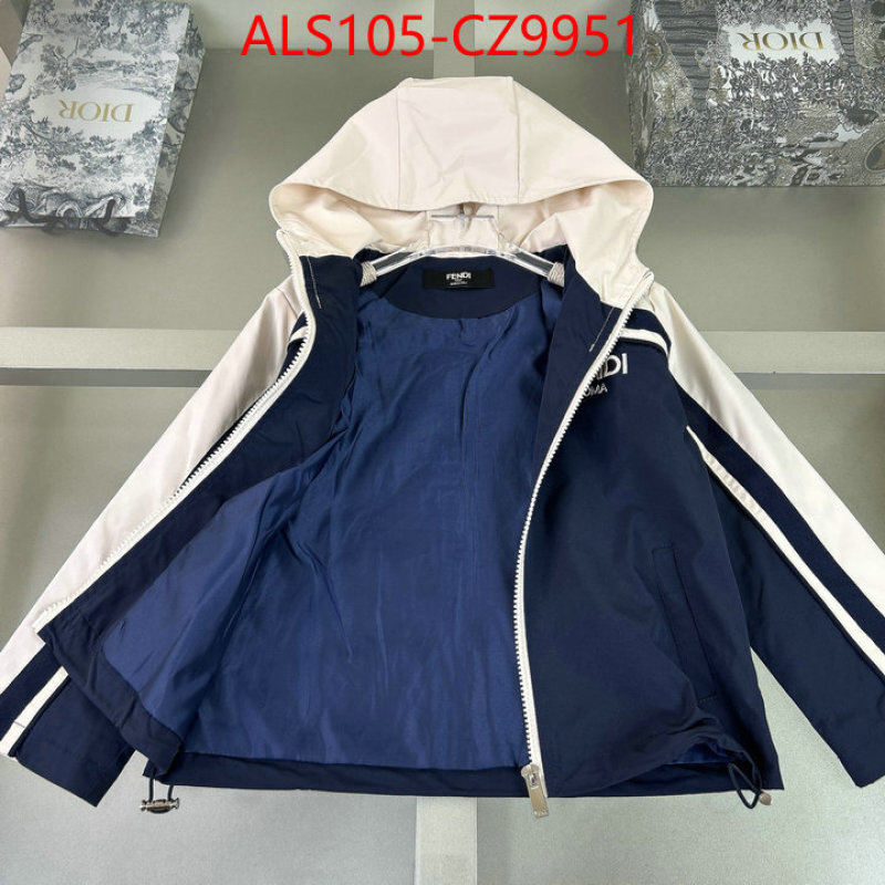 Kids clothing-Fendi sellers online ID: CZ9951 $: 105USD
