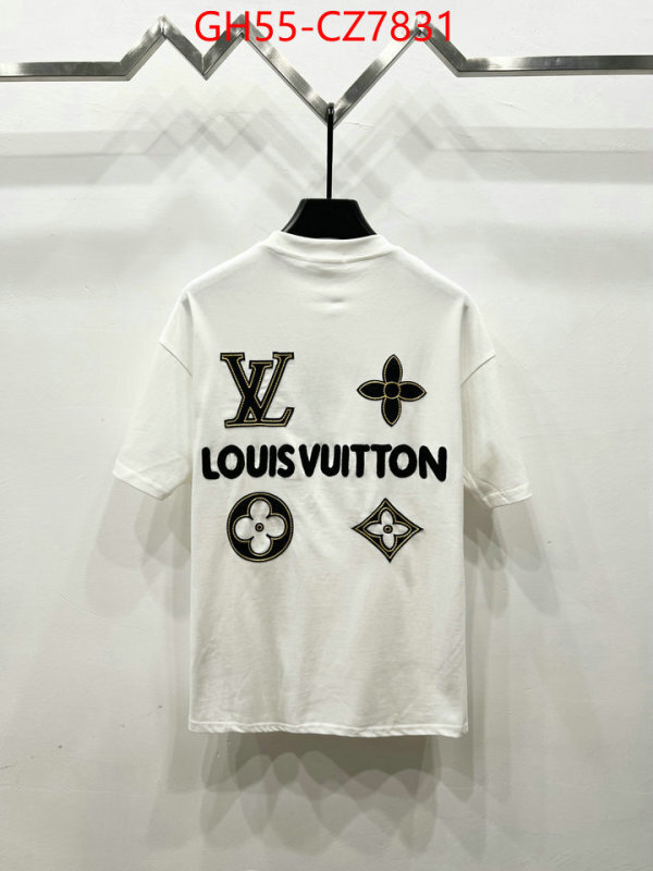 Clothing-LV buy high-quality fake ID: CZ7831 $: 55USD