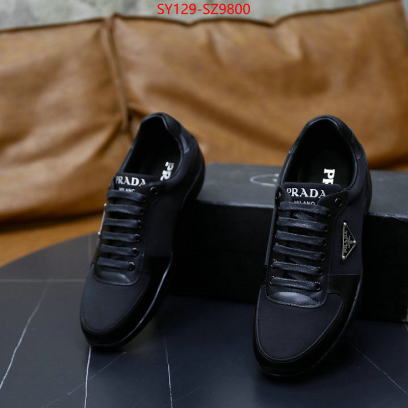 Men shoes-Prada luxury 7 star replica ID: SZ9800 $: 129USD