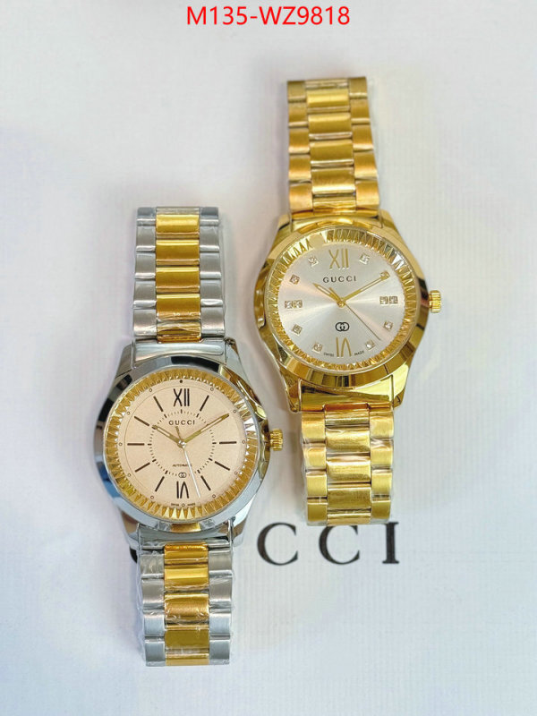 Watch(4A)-Gucci 1:1 ID: WZ9818 $: 135USD