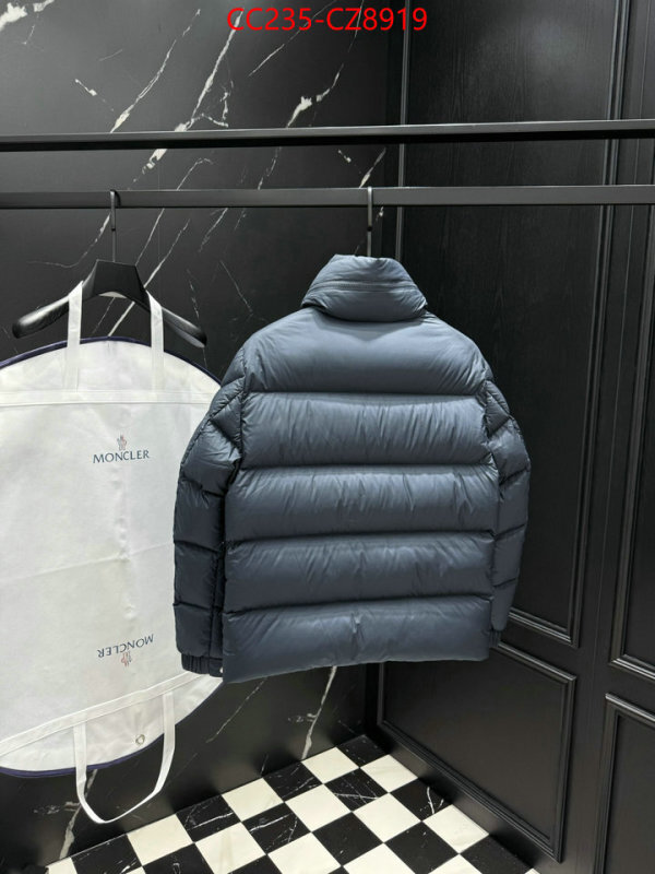 Down jacket Men-Moncler the best ID: CZ8919 $: 235USD