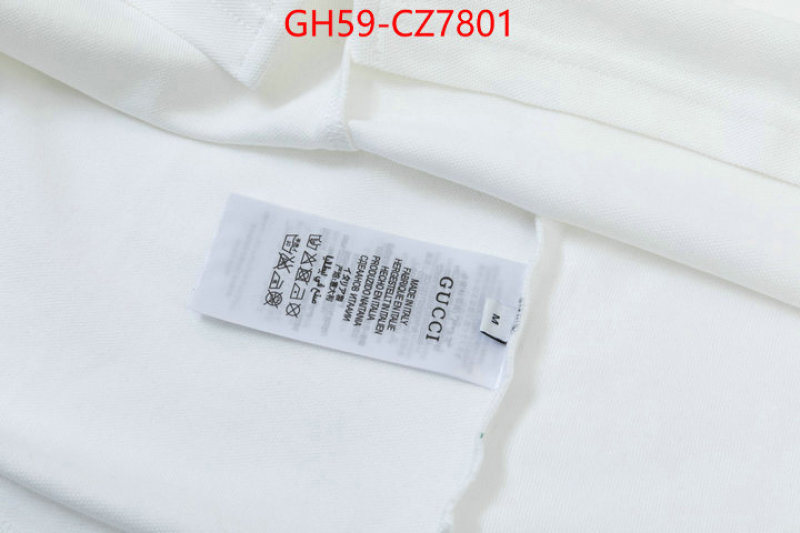 Clothing-Gucci high ID: CZ7801 $: 59USD