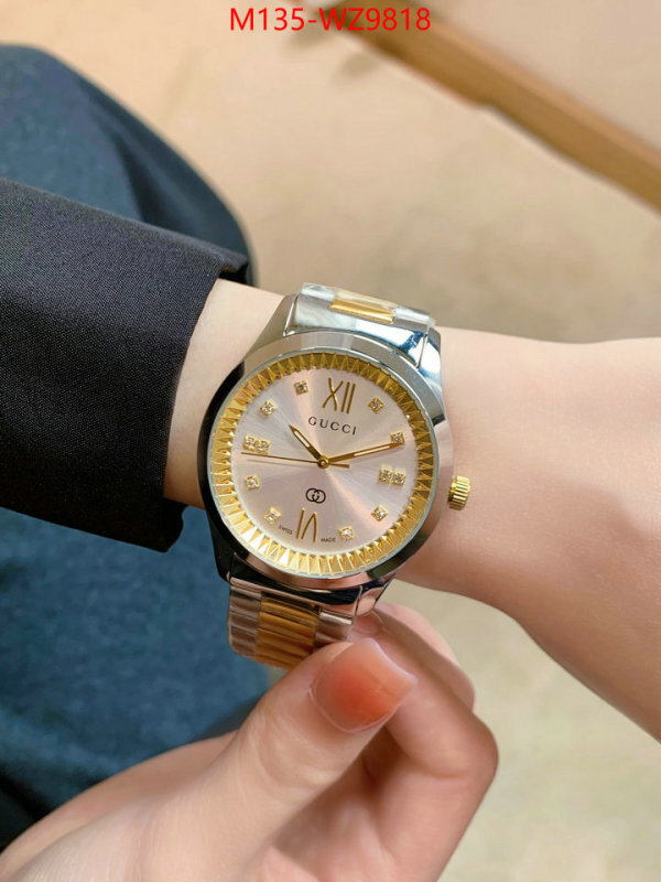 Watch(4A)-Gucci 1:1 ID: WZ9818 $: 135USD