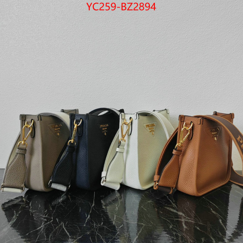 Prada Bags(TOP)-Crossbody- top quality designer replica ID: BZ2894 $: 259USD,