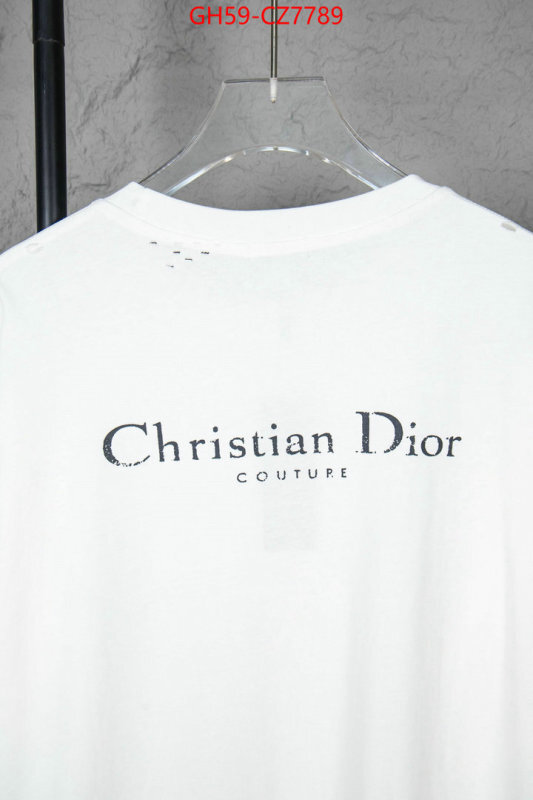 Clothing-Dior high quality replica ID: CZ7789 $: 59USD