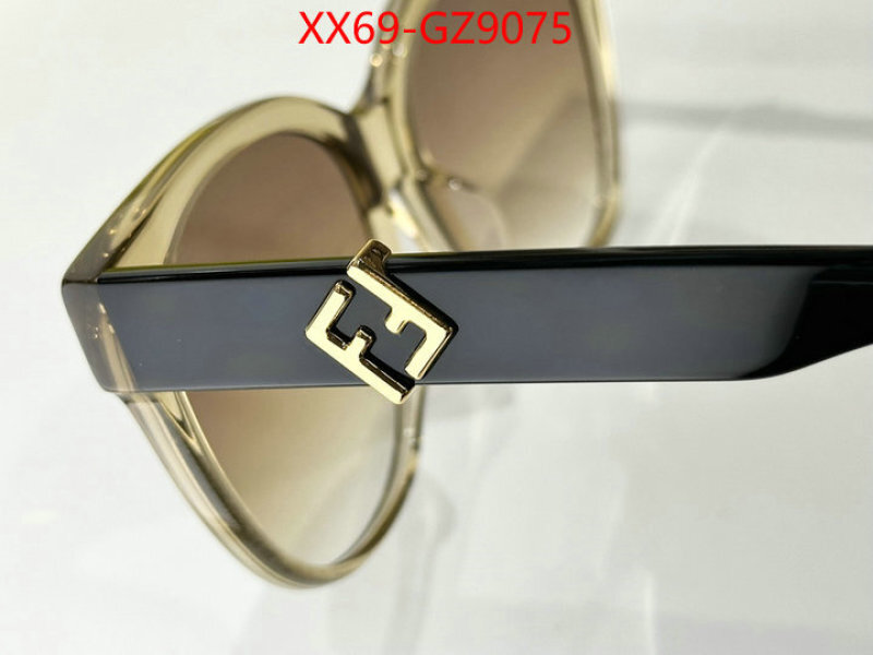 Glasses-Fendi top quality designer replica ID: GZ9075 $: 69USD