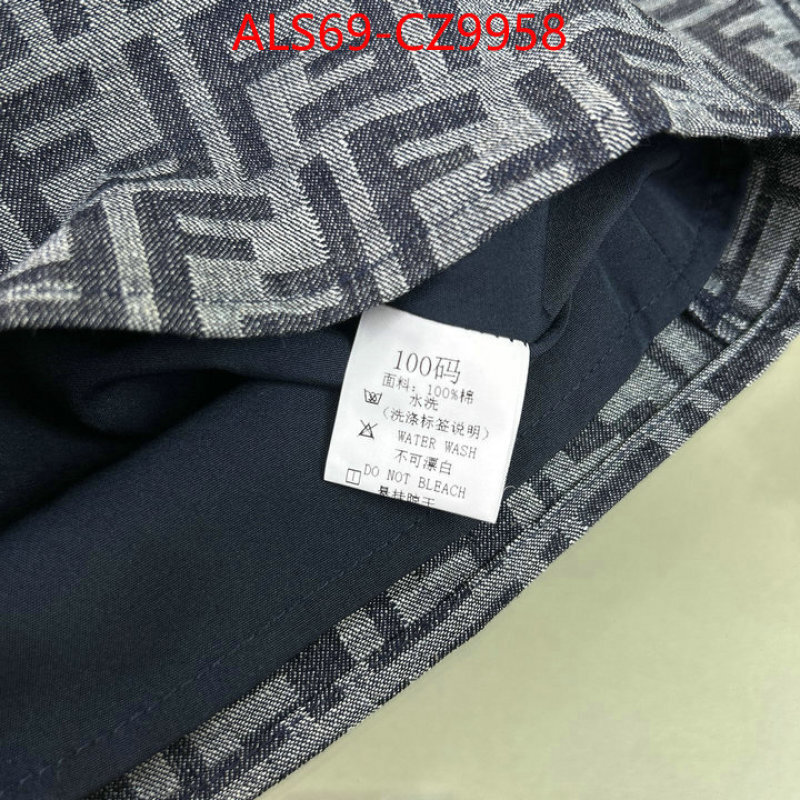 Kids clothing-Fendi where can i buy the best 1:1 original ID: CZ9958 $: 69USD
