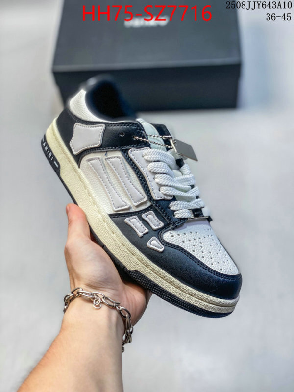 Men Shoes-AMIRI wholesale ID: SZ7716 $: 75USD