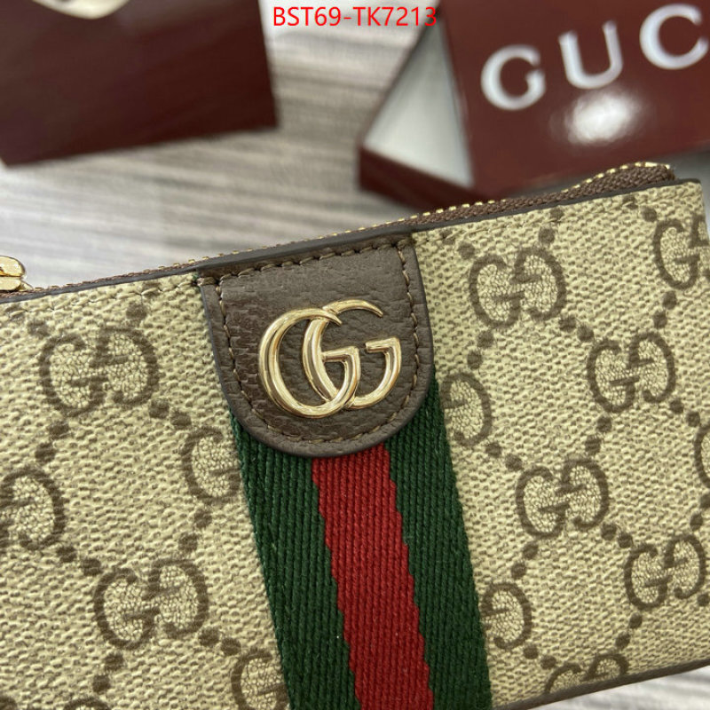 Gucci Bags(TOP)-Wallet- where to buy replicas ID: TK7213 $: 69USD,