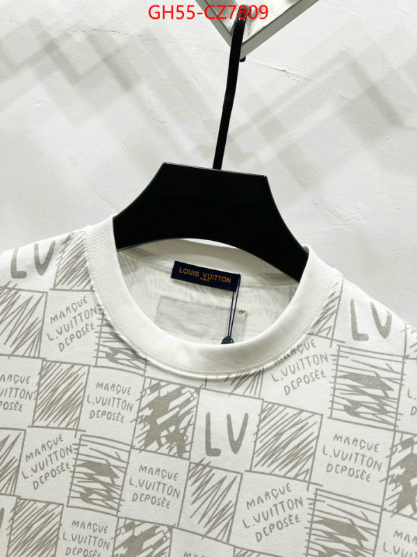 Clothing-LV good quality replica ID: CZ7809 $: 55USD