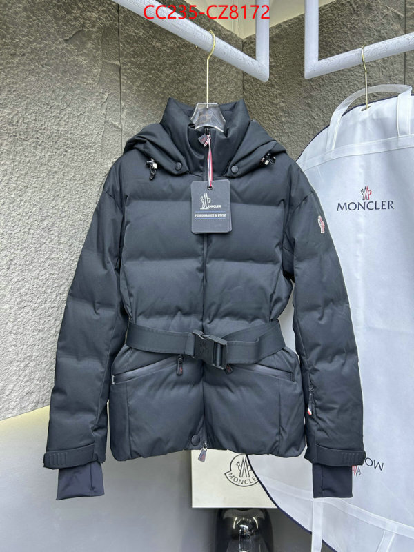 Down jacket Women-Moncler high quality replica ID: CZ8172 $: 235USD