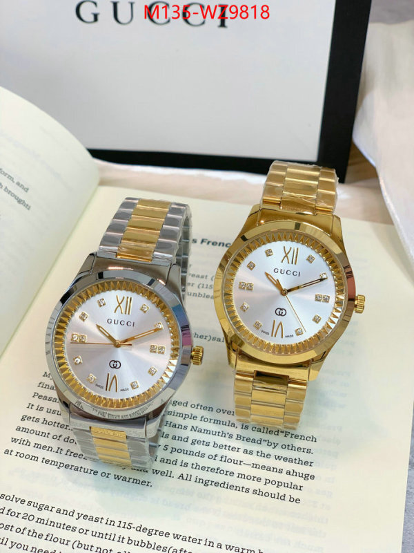 Watch(4A)-Gucci 1:1 ID: WZ9818 $: 135USD