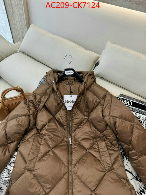 Down jacket Women-MaxMara buy best high-quality ID: CK7124 $: 209USD