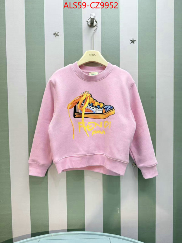 Kids clothing-Fendi designer 1:1 replica ID: CZ9952 $: 59USD