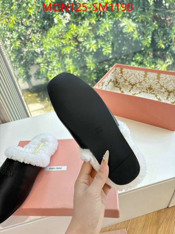 Women Shoes-Miu Miu best quality replica ID: SM1190 $: 125USD