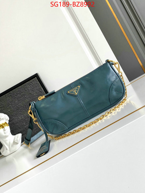 Prada Bags(TOP)-Crossbody- 2024 aaaaa replica 1st copy ID: BZ8992 $: 189USD,