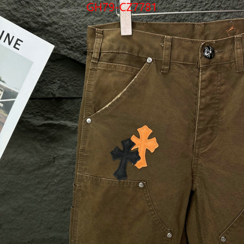 Clothing-Chrome Hearts top ID: CZ7781 $: 79USD