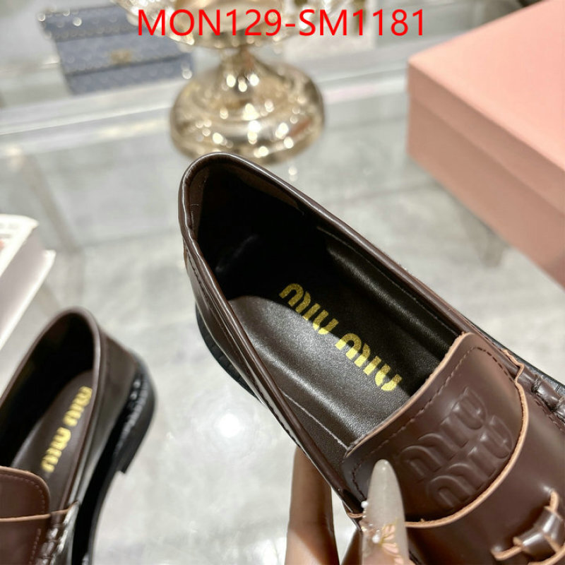 Women Shoes-Miu Miu online store ID: SM1181 $: 129USD