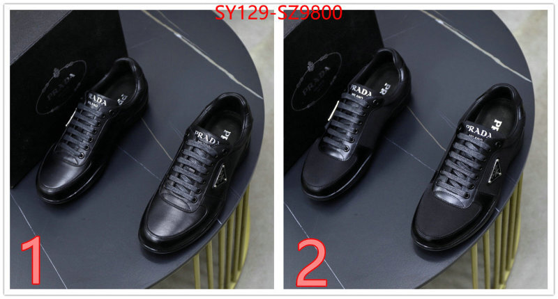 Men shoes-Prada luxury 7 star replica ID: SZ9800 $: 129USD