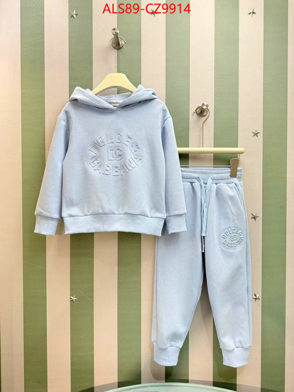 Kids clothing-DG the best designer ID: CZ9914 $: 89USD