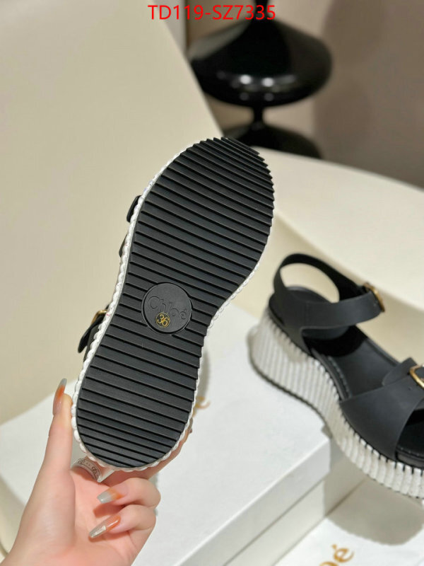 Women Shoes-Chloe how to find designer replica ID: SZ7335 $: 119USD