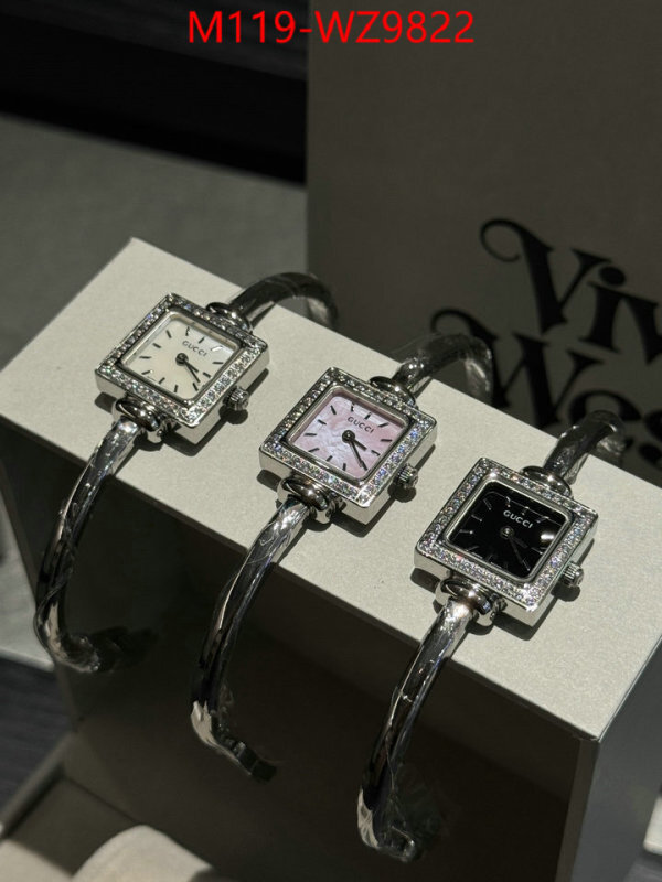 Watch(4A)-Gucci aaaaa ID: WZ9822 $: 119USD