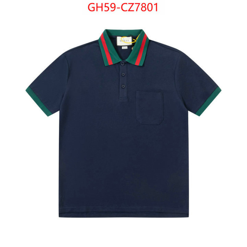 Clothing-Gucci high ID: CZ7801 $: 59USD