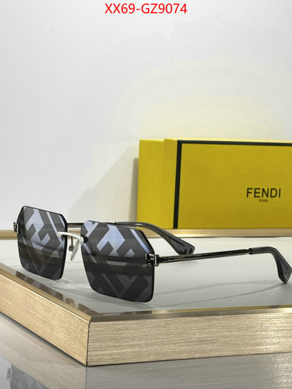 Glasses-Fendi 7 star quality designer replica ID: GZ9074 $: 69USD