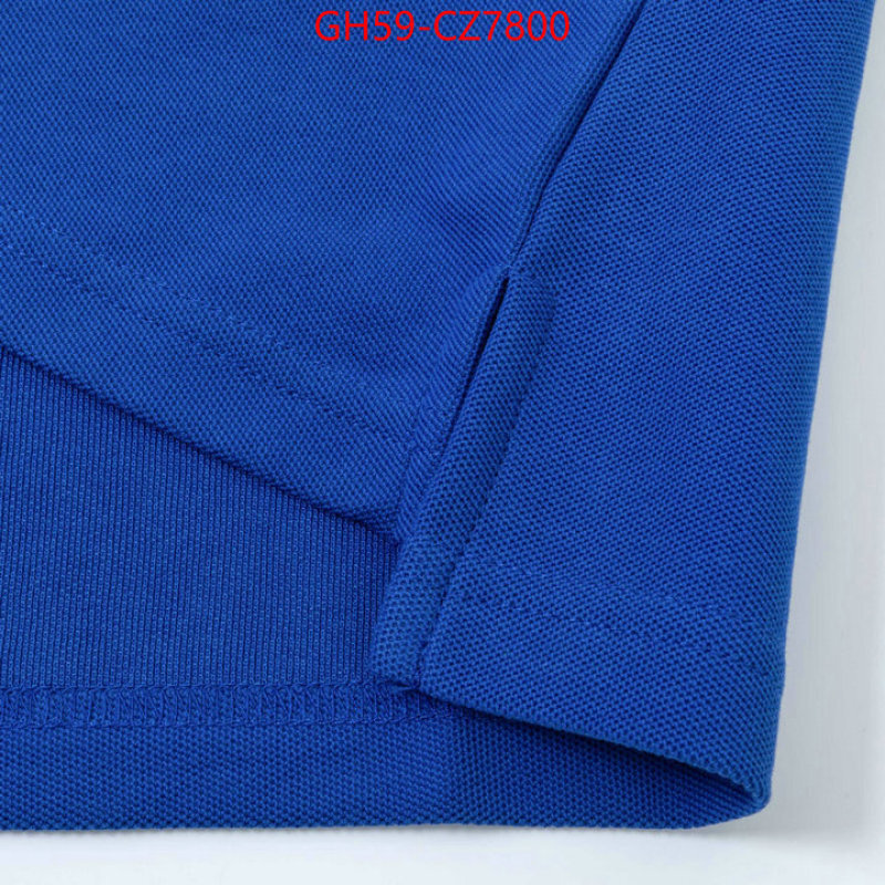 Clothing-Gucci high quality designer replica ID: CZ7800 $: 59USD