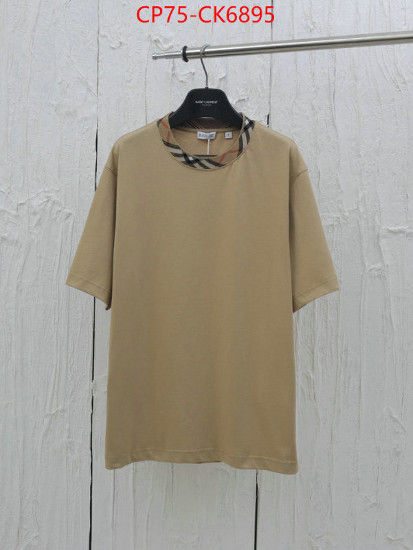Clothing-Burberry wholesale replica shop ID: CK6895 $: 75USD